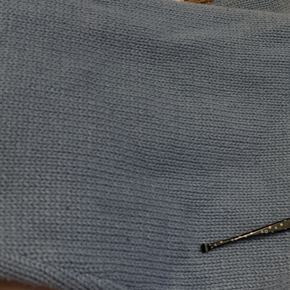 Storybook Knits Blue and Cream Cardigan 3X - Picture 7 of 8